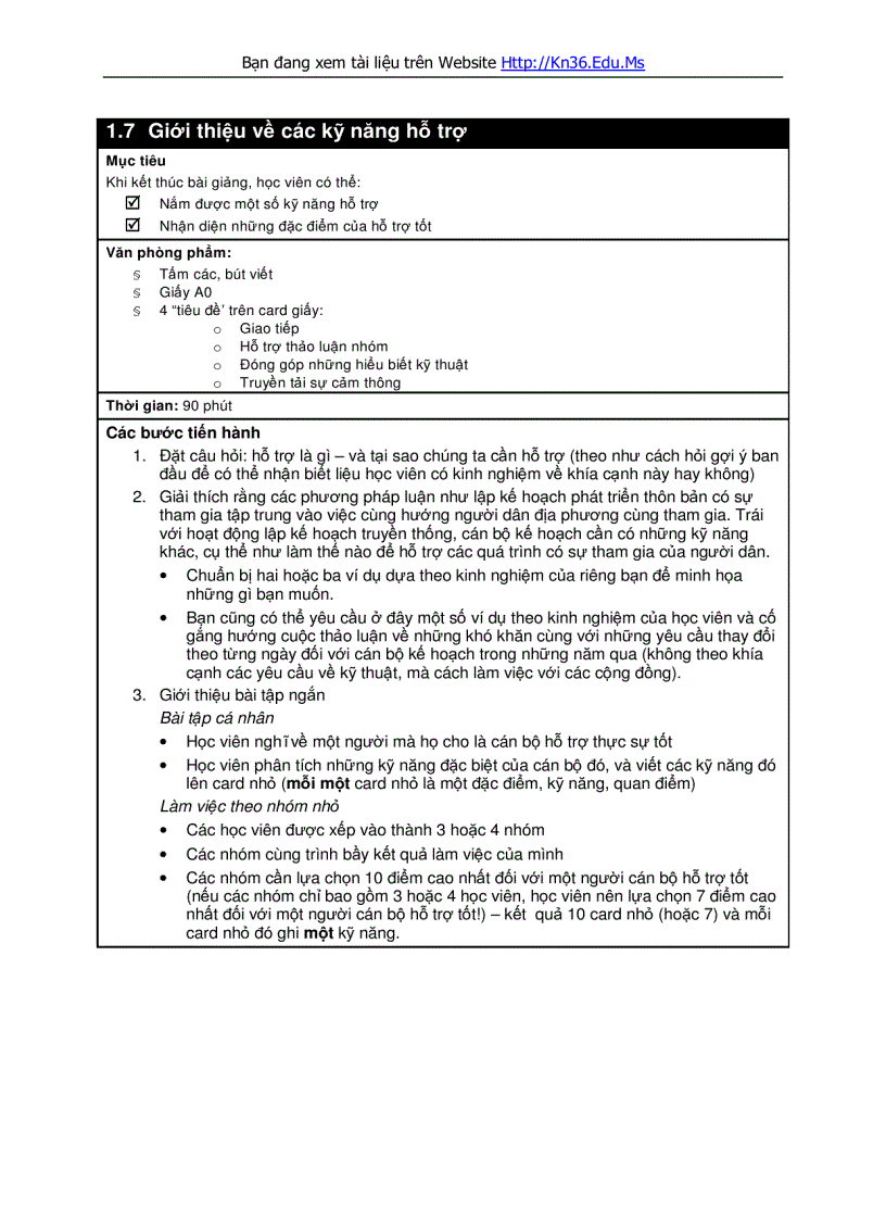 image for page Phương pháp kỹ năng đào tạo huấn luyện nông dân