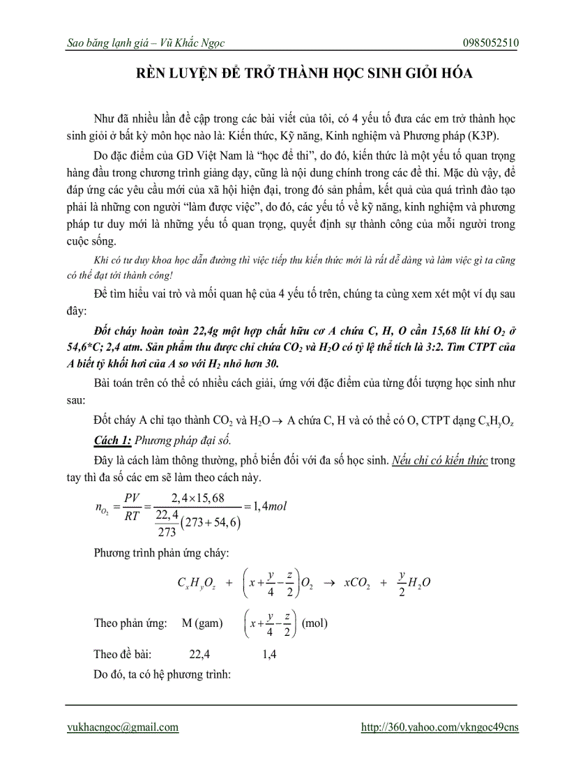 image for page Rèn luyện để trở thành học sinh giỏi hóa