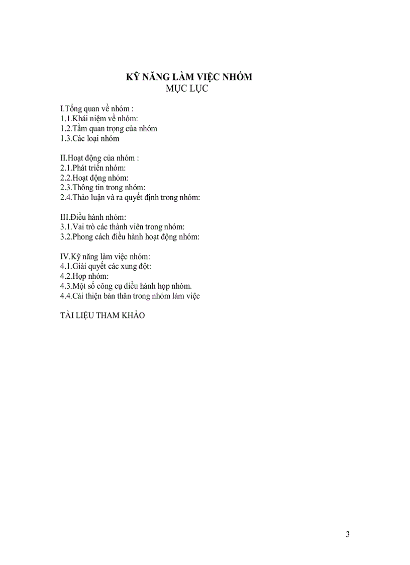 image for page Bài giảng Kỹ năng làm việc nhóm PGS TS ĐẶNG ĐÌNH BÔI