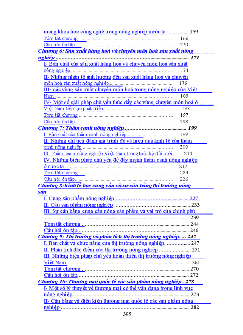 image for page Giáo trình Kinh tế nông nghiệp Nhiều tác giả 444 Trang