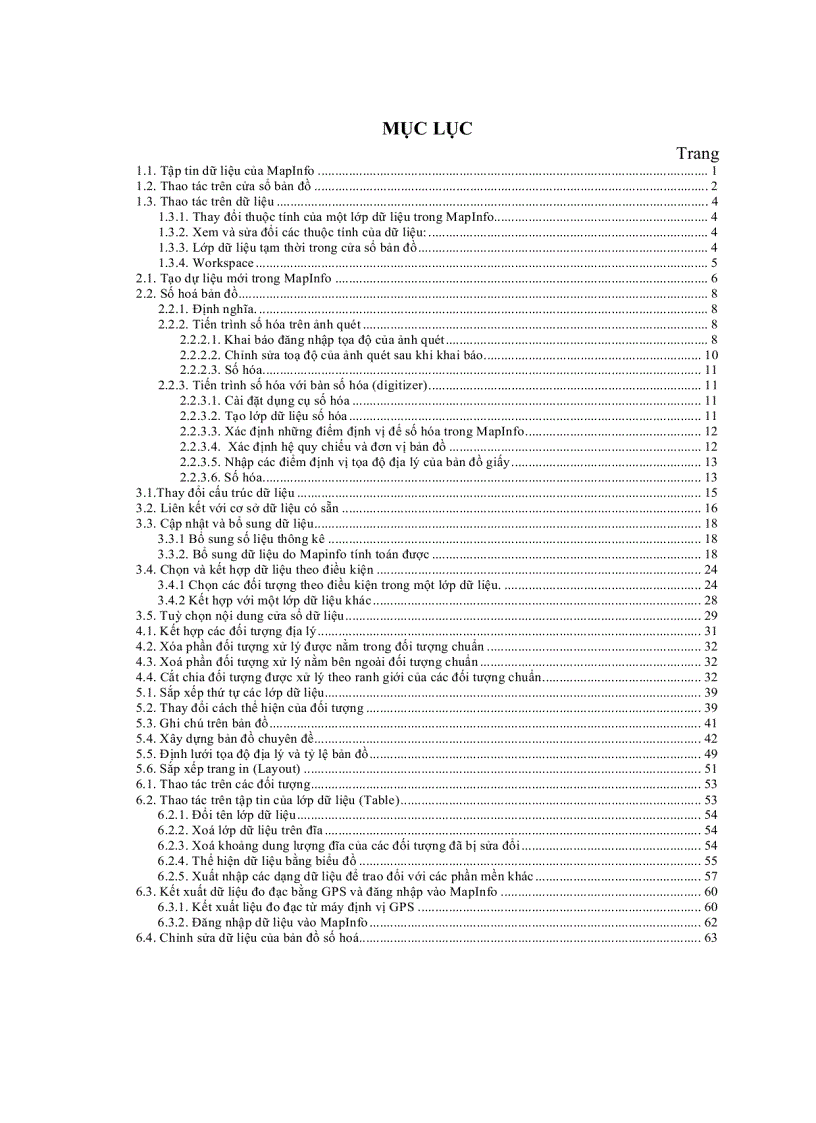 image for page Ứng dụng mapinfo trong số hóa bản đồ