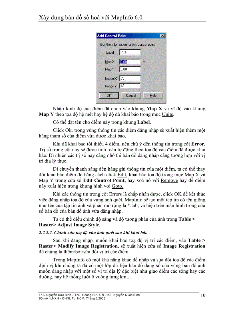 image for page Ứng dụng mapinfo trong số hóa bản đồ