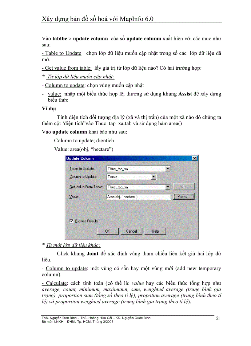 image for page Ứng dụng mapinfo trong số hóa bản đồ