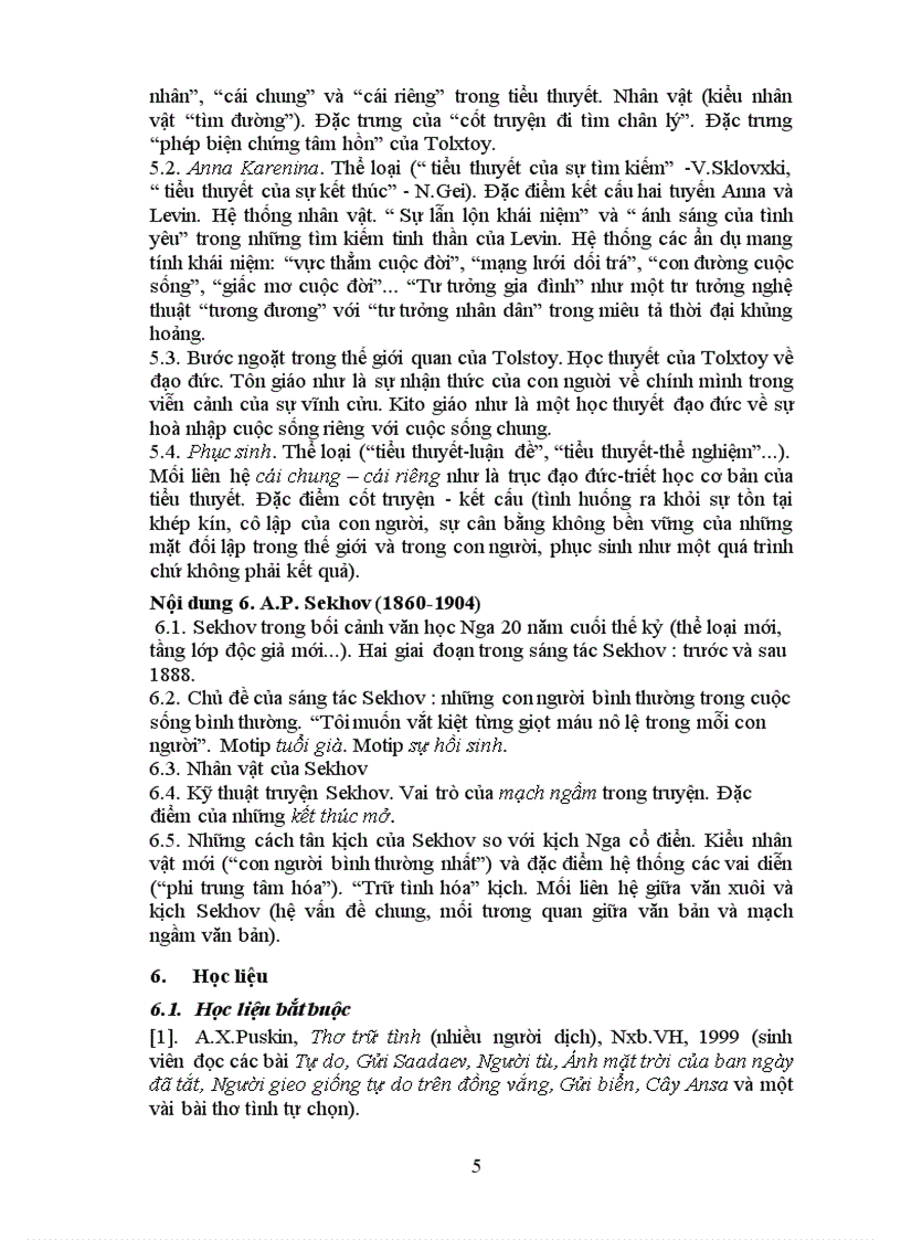 image for page Văn học nga thế kỷ xix