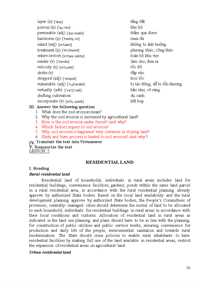 image for page Tiếng Anh chuyên ngành Tài nguyên và Môi trường