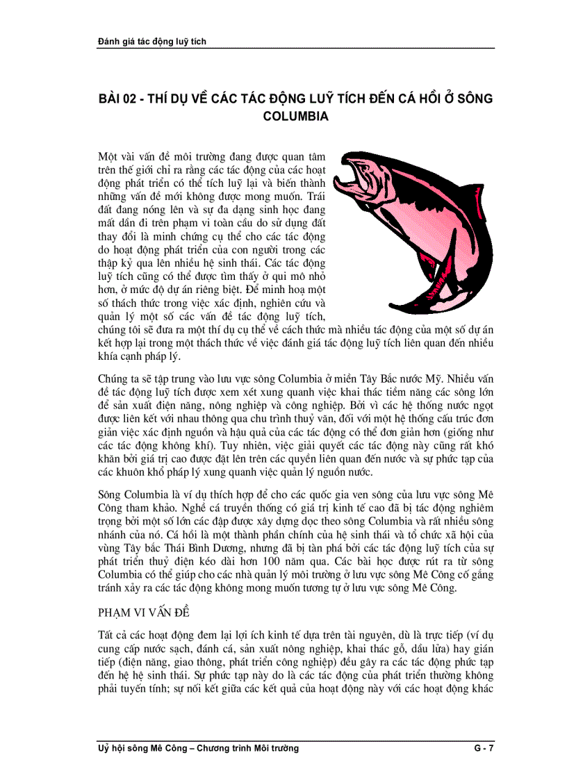 image for page Đánh giá tác động luỹ tích Khoá học G