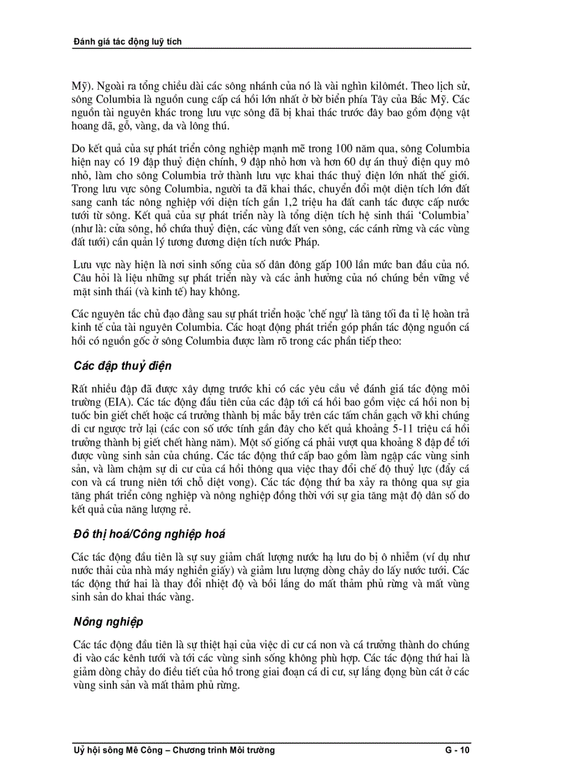 image for page Đánh giá tác động luỹ tích Khoá học G