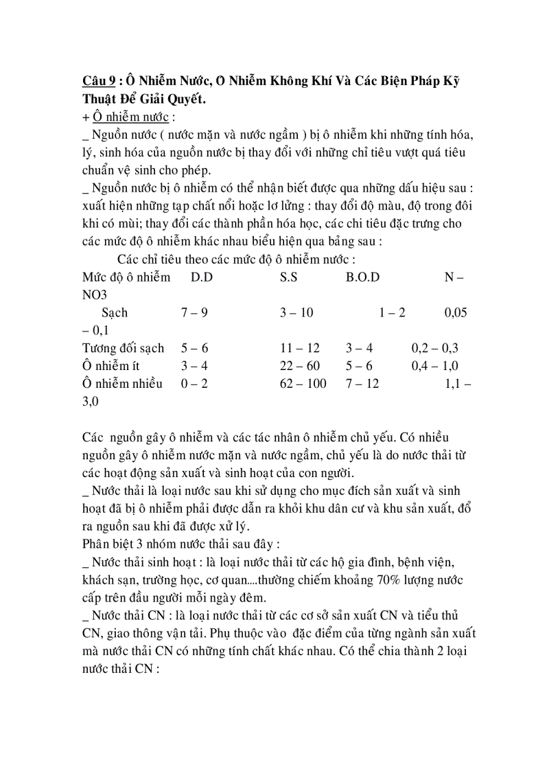 image for page Tài liệu ôn tập môi trường và con người