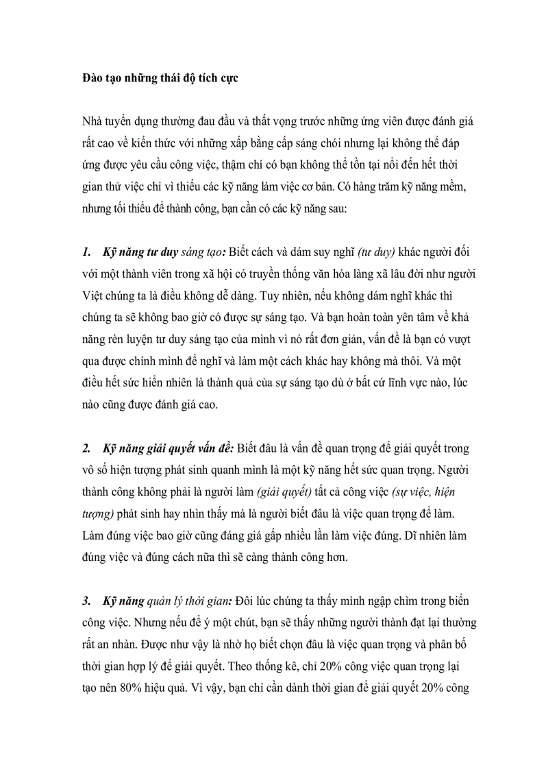 image for page Kỹ năng mềm quyết định 80 sự thành công