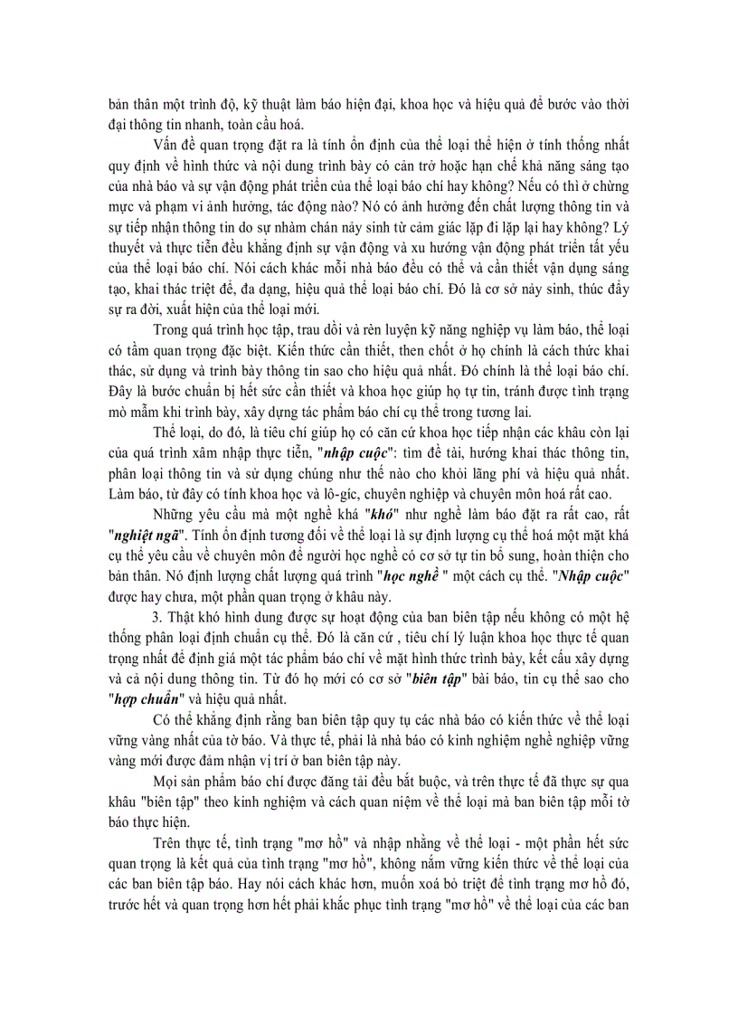 image for page Báo cáo nghiên cứu khoa học THỂ LOẠI VÀ SỰ PHÂN CHIA CÁC NHÓM THỂ