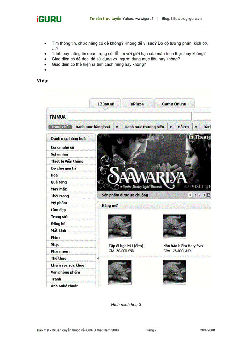 image for page Quy trình thiết kế 1 trang web