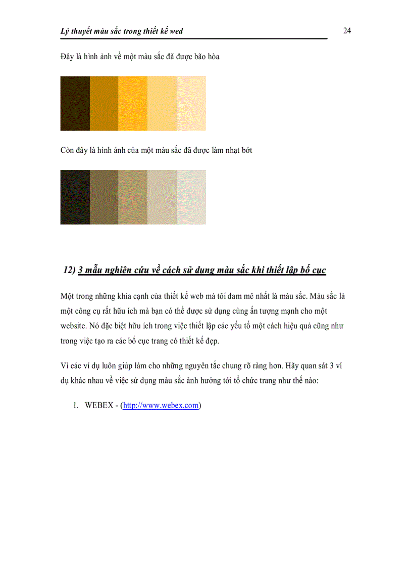 image for page Màu sắc trong thiết kế Web