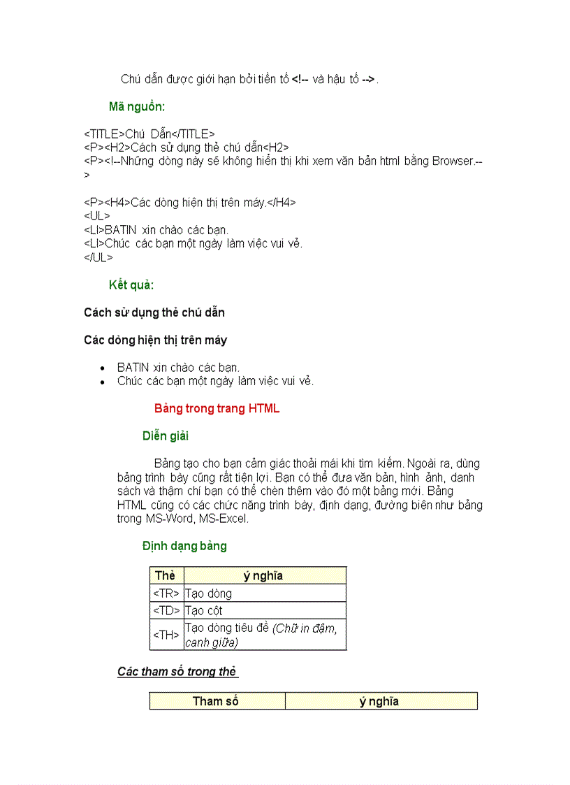 image for page Tài Liệu HTML