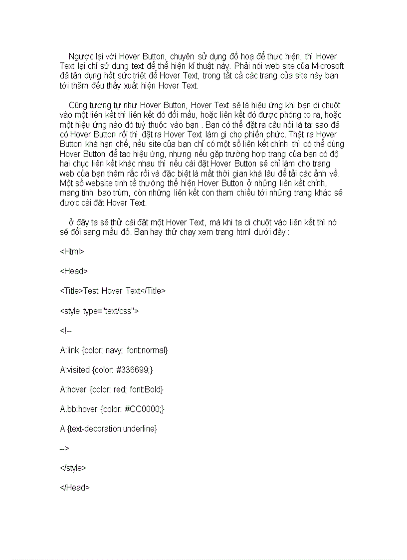 image for page Tài Liệu HTML