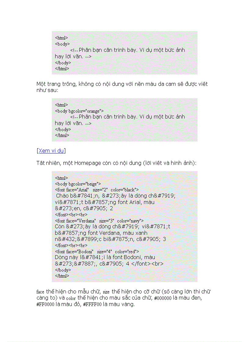 image for page Tài Liệu HTML