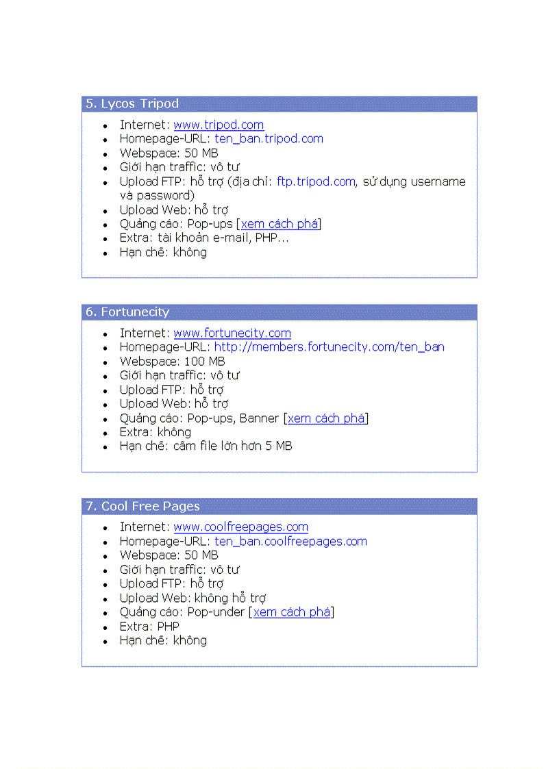 image for page Tài Liệu HTML
