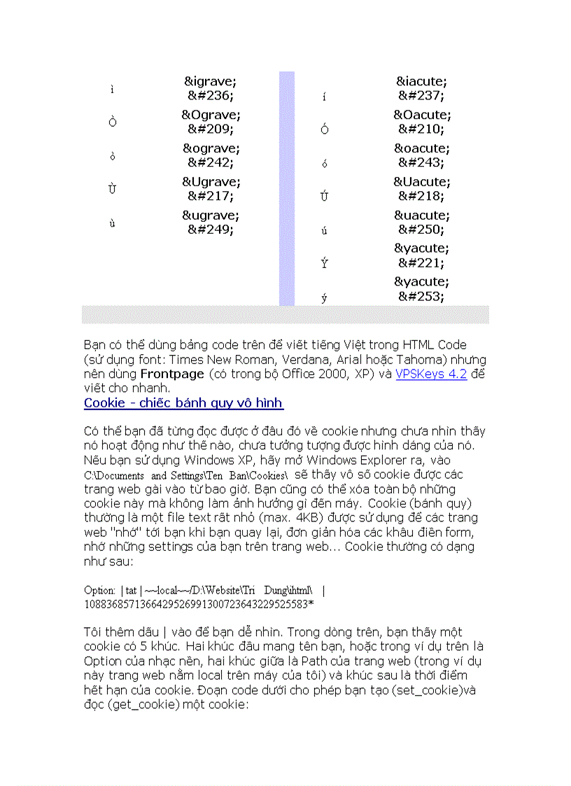 image for page Tài Liệu HTML