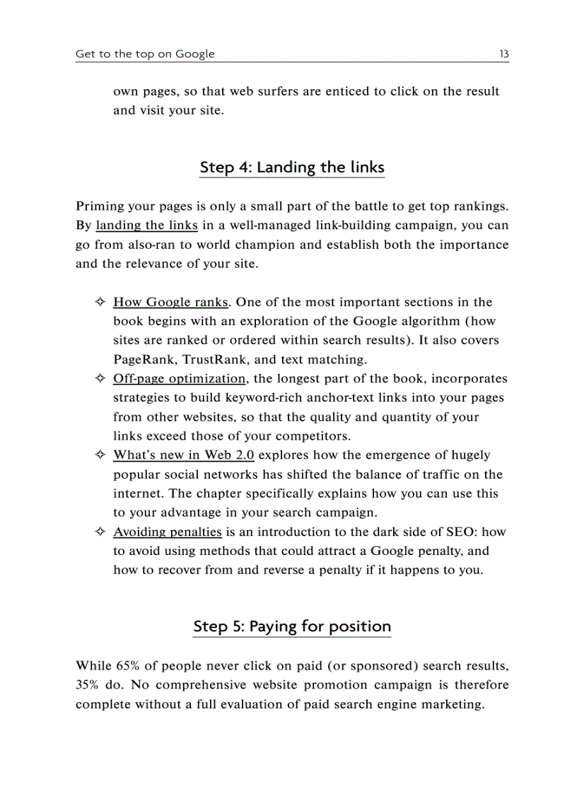 image for page Get to the Top on Google