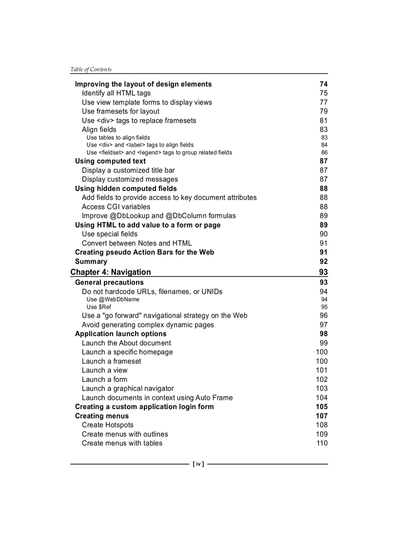 image for page IBM Lotus Domino Classic Web Application Development Techniques