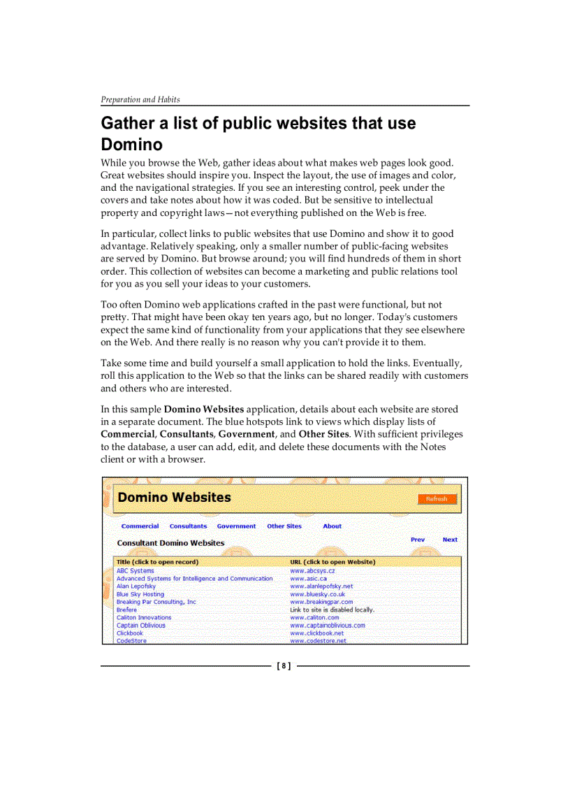 image for page IBM Lotus Domino Classic Web Application Development Techniques