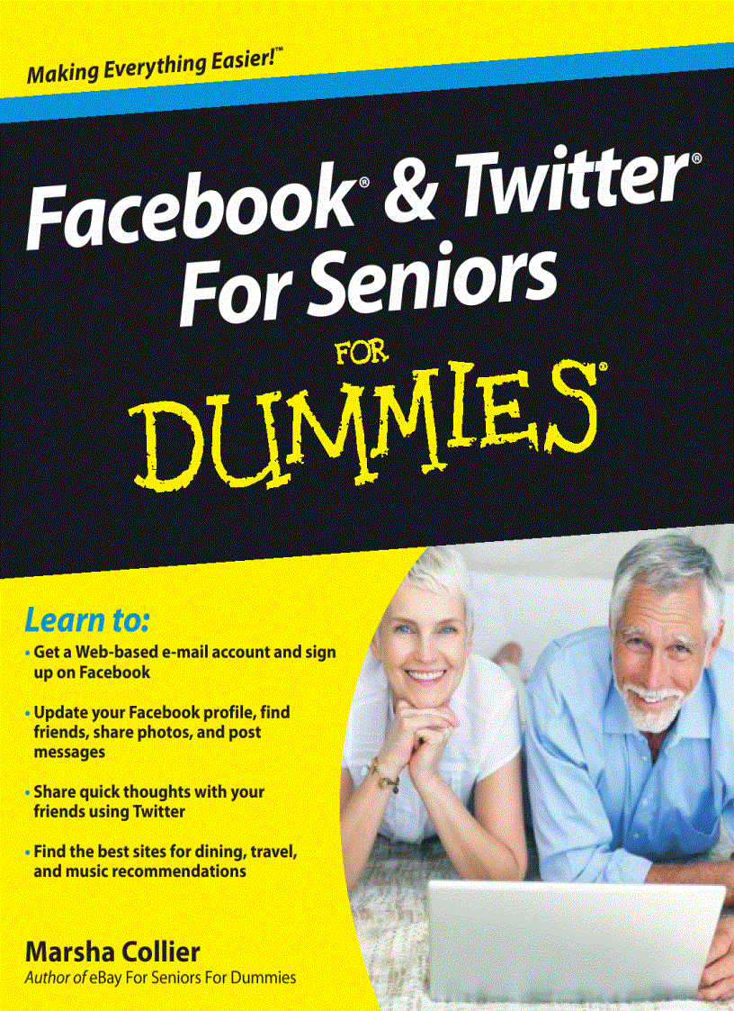 image for page Facebook and Twitter For Seniors For Dummies