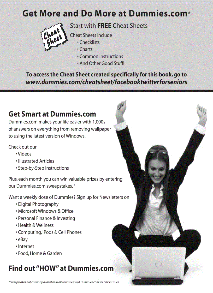 image for page Facebook and Twitter For Seniors For Dummies