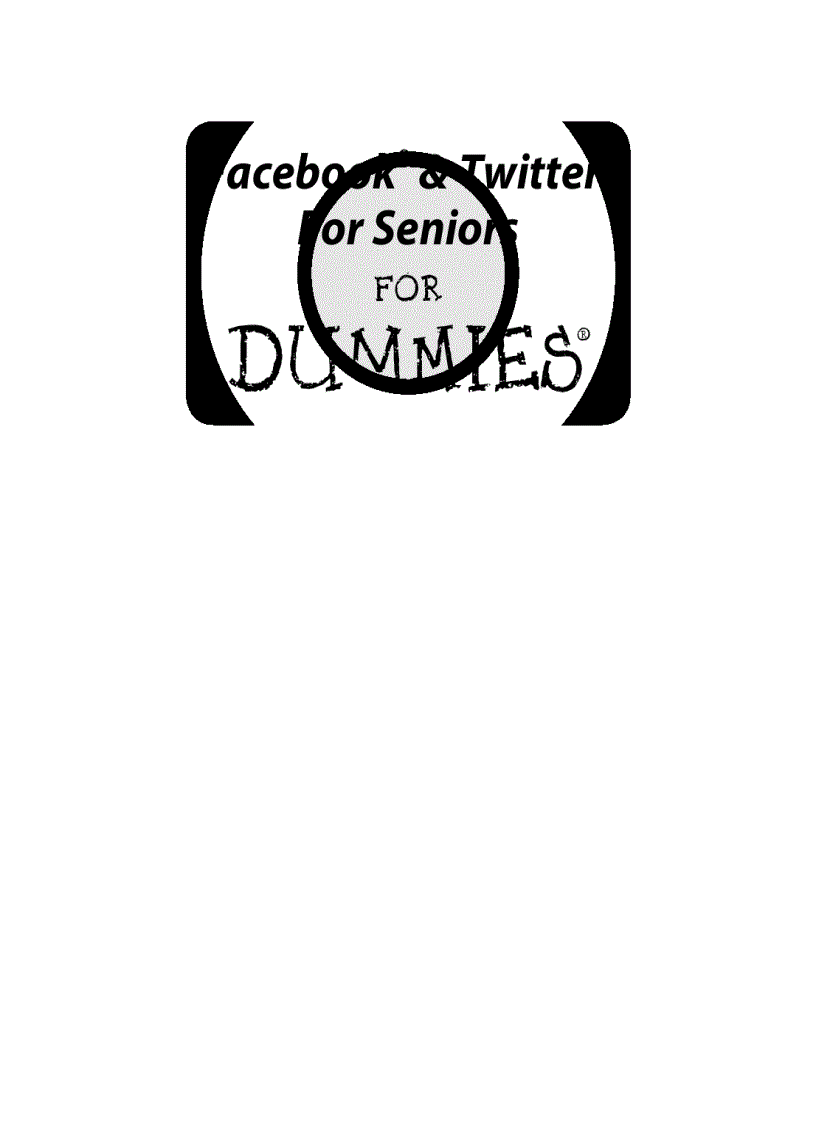 image for page Facebook and Twitter For Seniors For Dummies