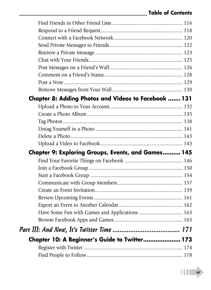 image for page Facebook and Twitter For Seniors For Dummies