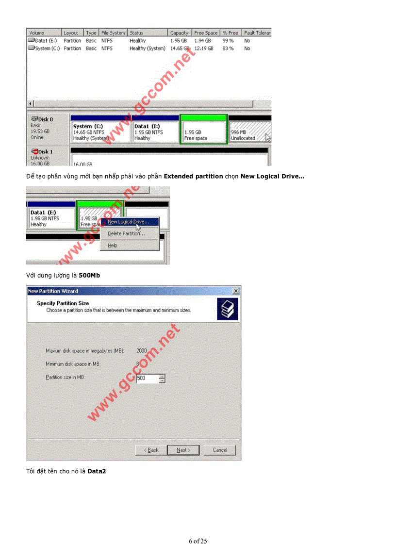 image for page Disk Management