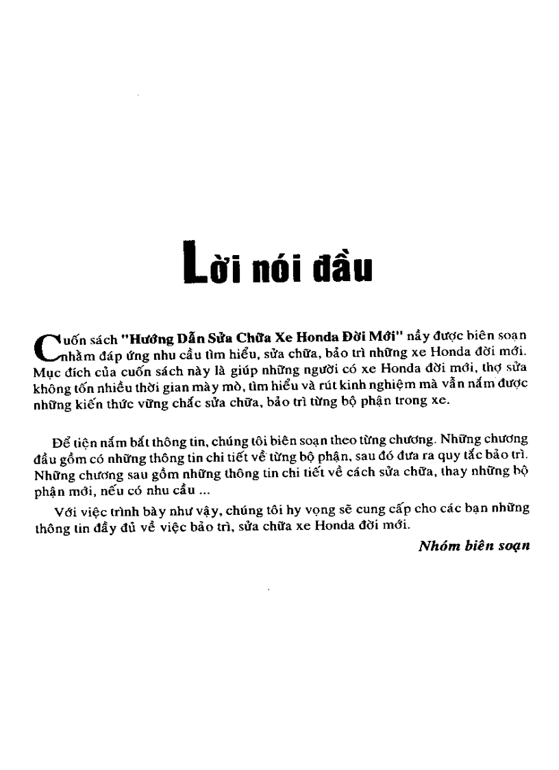 image for page Hướng dẫn sửa chữa xe tay ga đời mới chuong I hệ thống điện