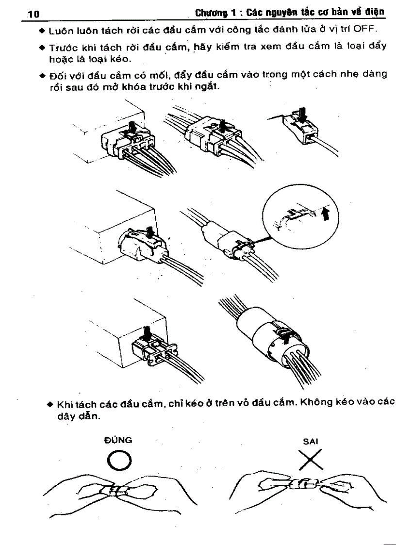 image for page Hướng dẫn sửa chữa xe tay ga đời mới chuong I hệ thống điện