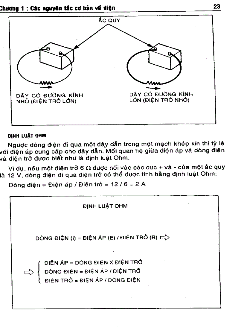 image for page Hướng dẫn sửa chữa xe tay ga đời mới chuong I hệ thống điện