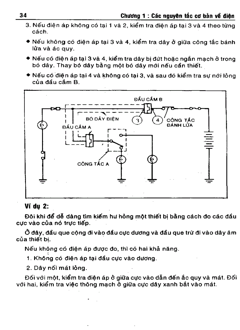image for page Hướng dẫn sửa chữa xe tay ga đời mới chuong I hệ thống điện