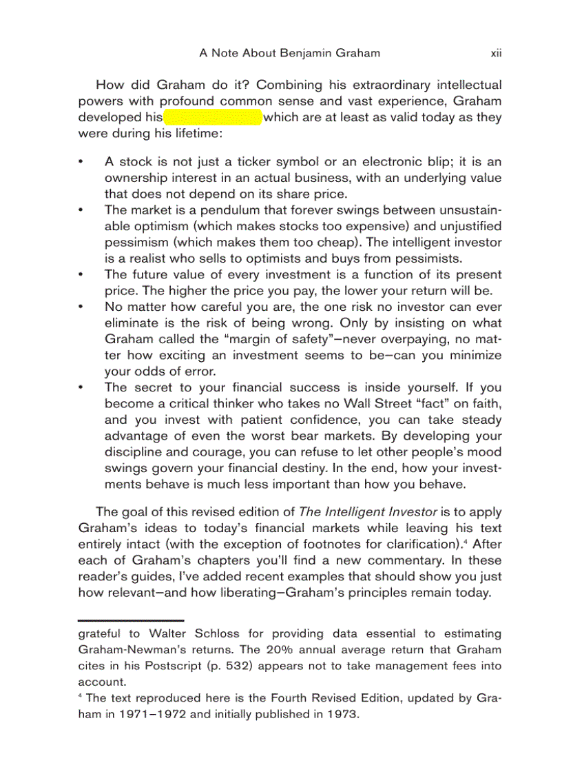 image for page The Intelligent Investor Benjamin Graham A book of practical counse