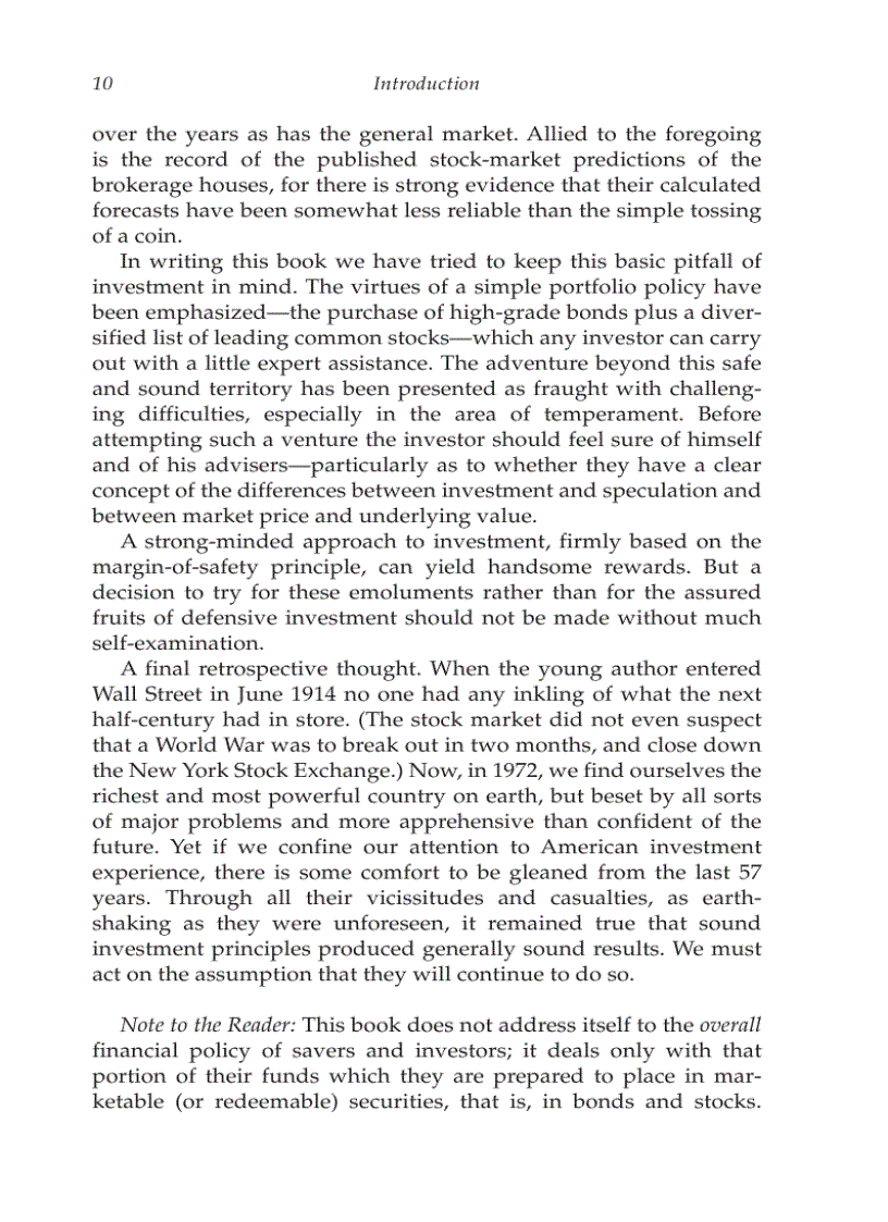 image for page The Intelligent Investor Benjamin Graham A book of practical counse