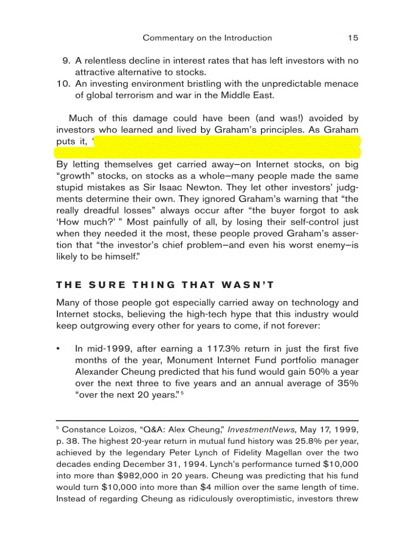 image for page The Intelligent Investor Benjamin Graham A book of practical counse