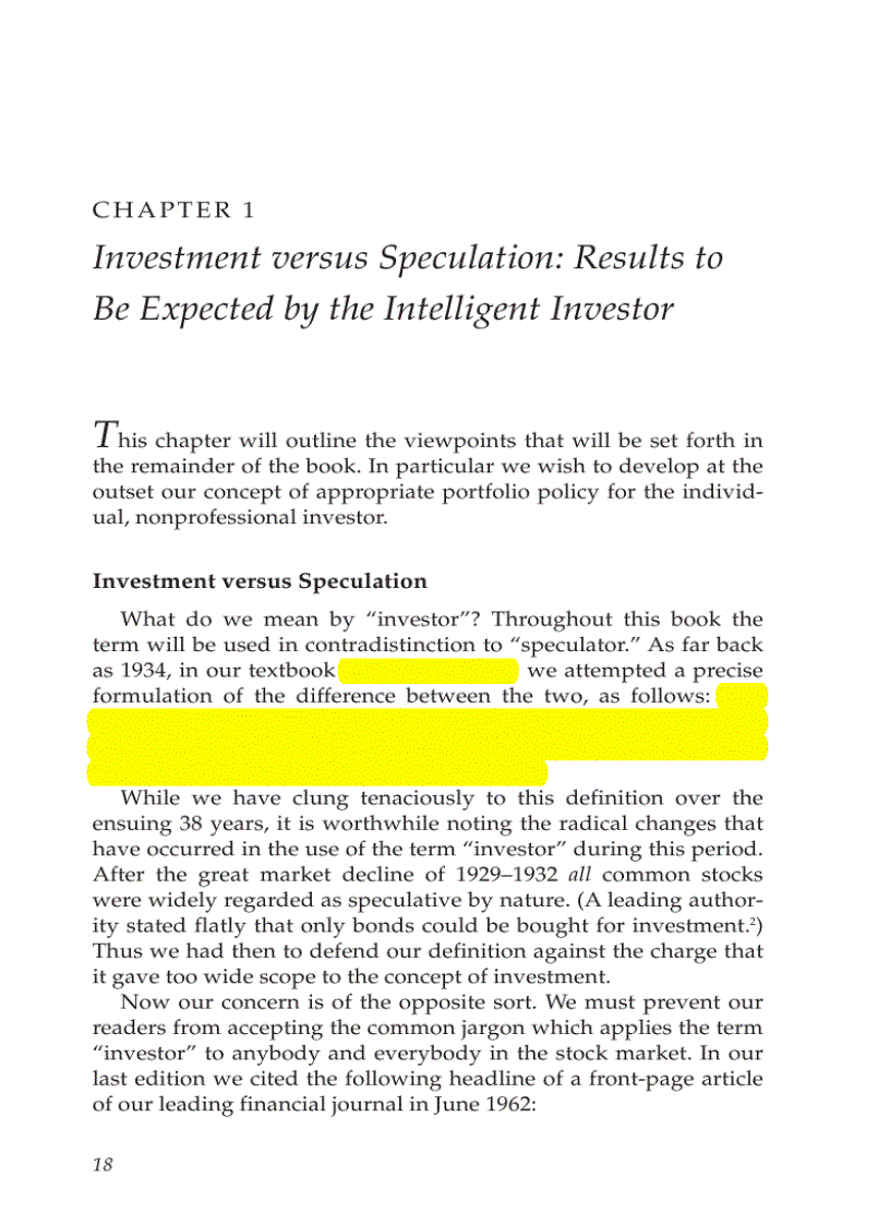 image for page The Intelligent Investor Benjamin Graham A book of practical counse