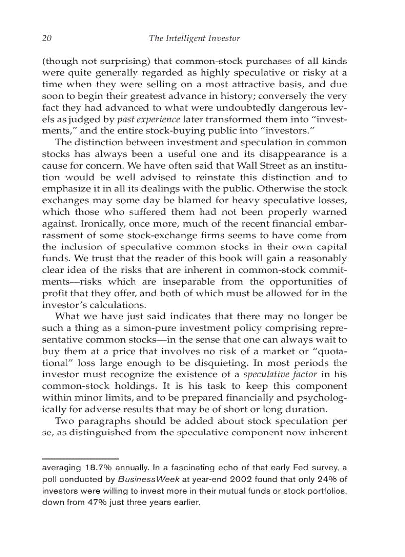 image for page The Intelligent Investor Benjamin Graham A book of practical counse