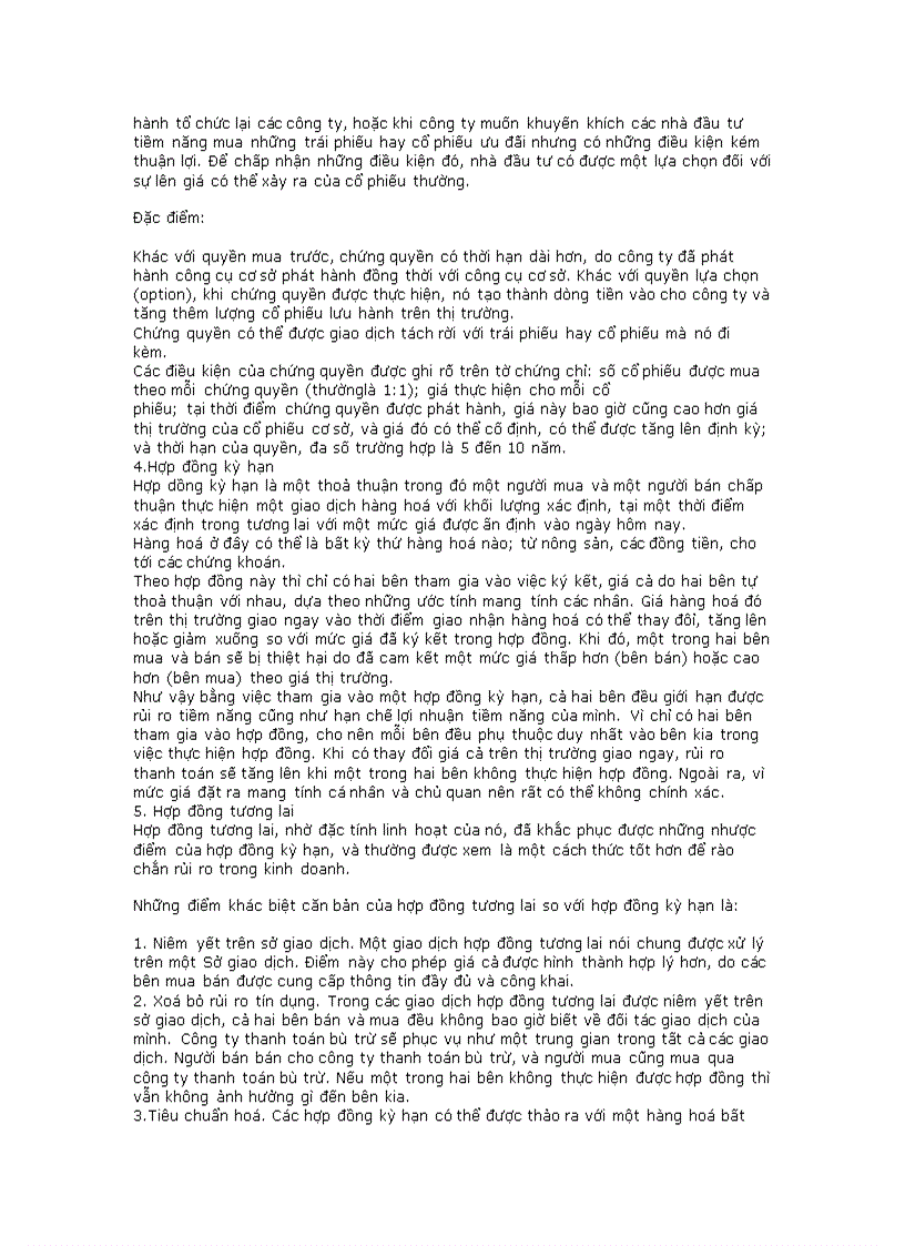 image for page Stock Exchange chứng khoán có thể thay đổi Công cụ phái sinh Chứng Khoán Có Thể Chuyển Đổi