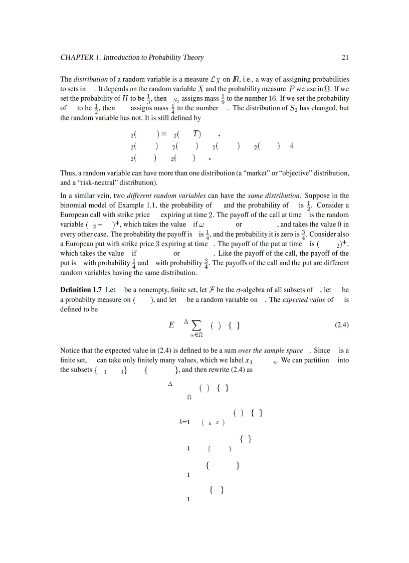 image for page Stochastic Calculus and Finance