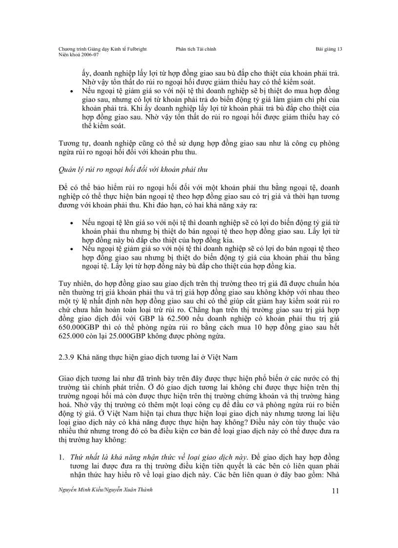 image for page Hợp đồng tương lai và hợp đồng hoán đổi