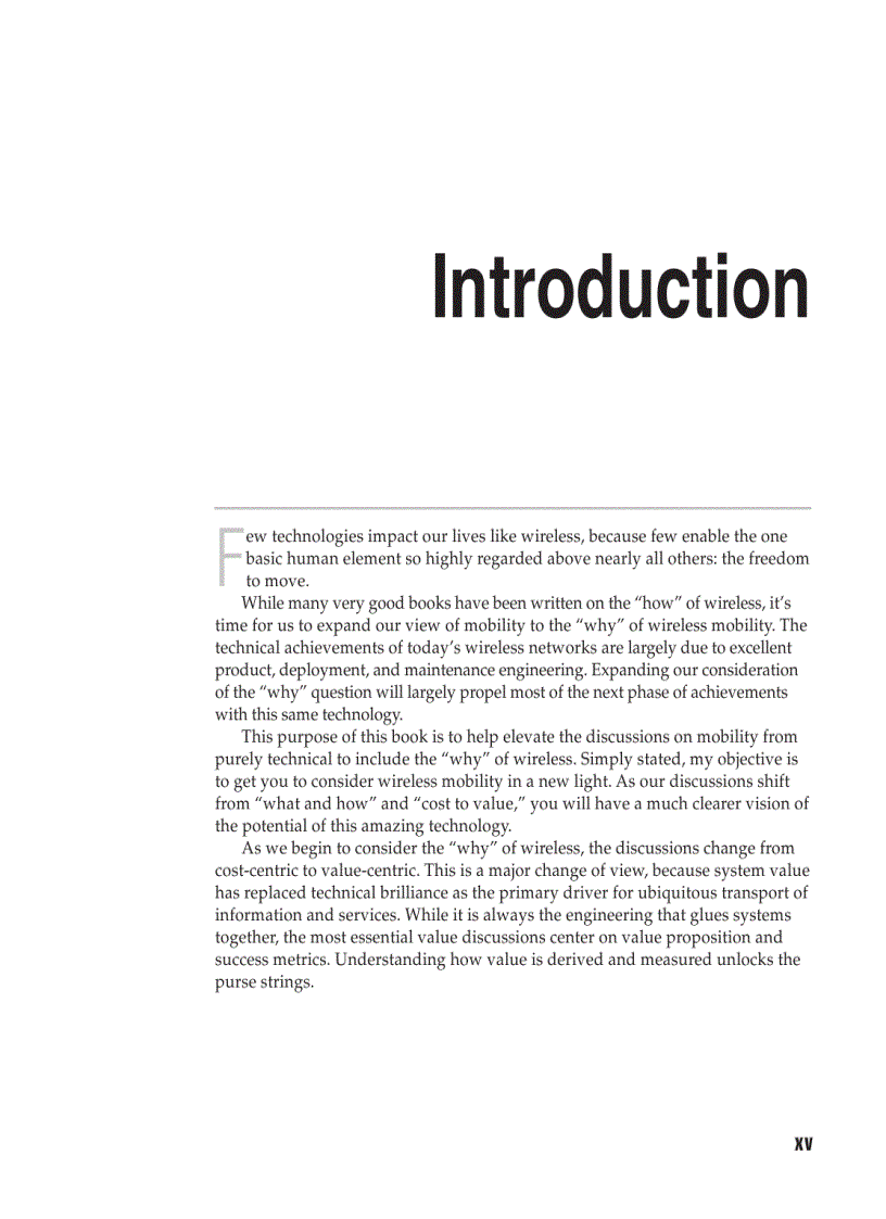 image for page Wireless Mobility The Why of Wireless