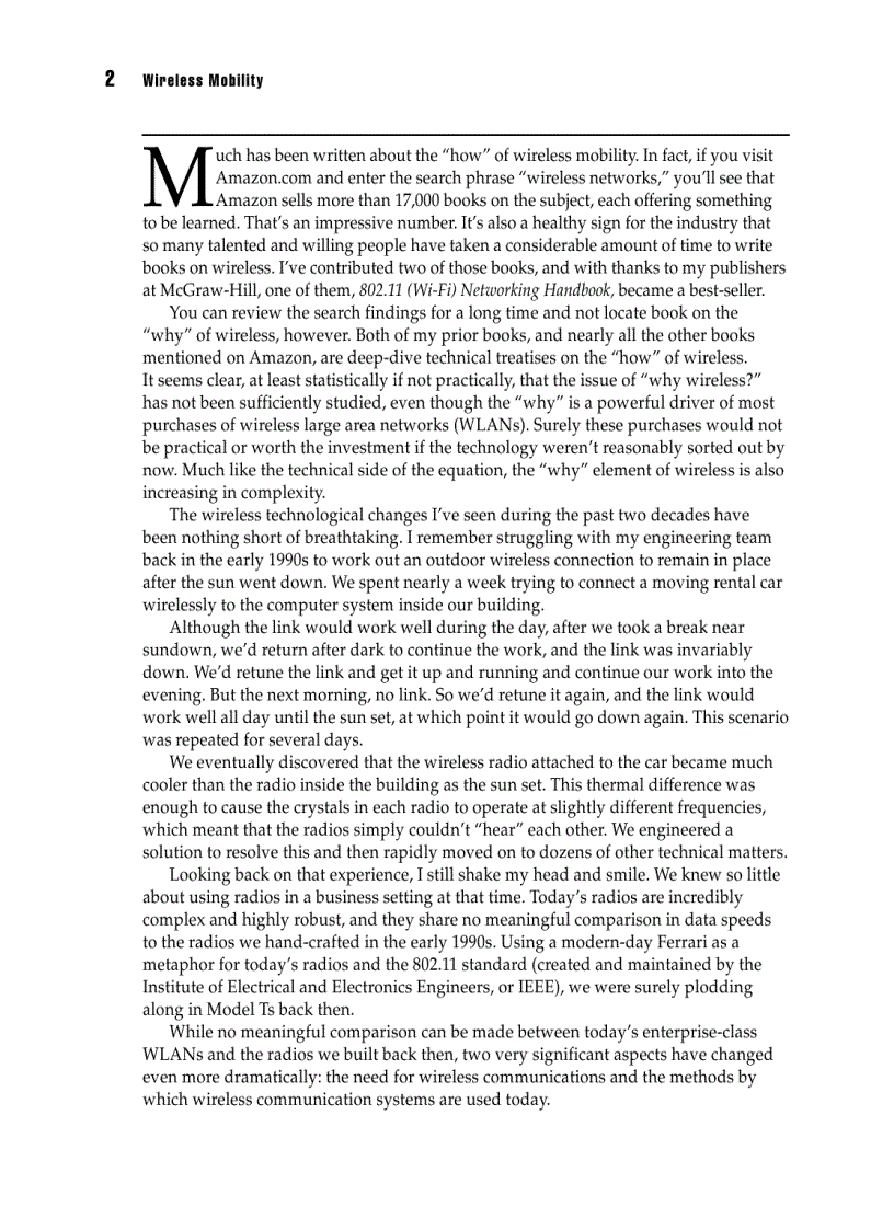 image for page Wireless Mobility The Why of Wireless
