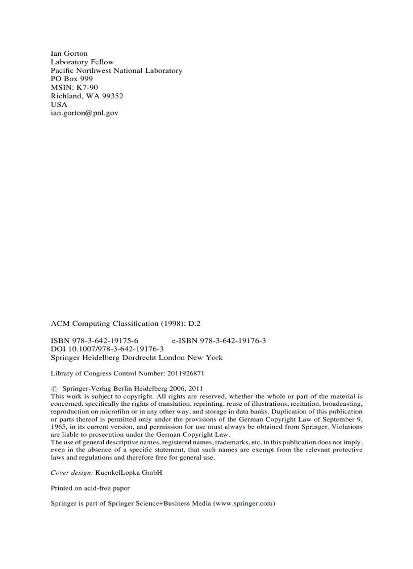 image for page Essential Software Architecture 2nd Edition