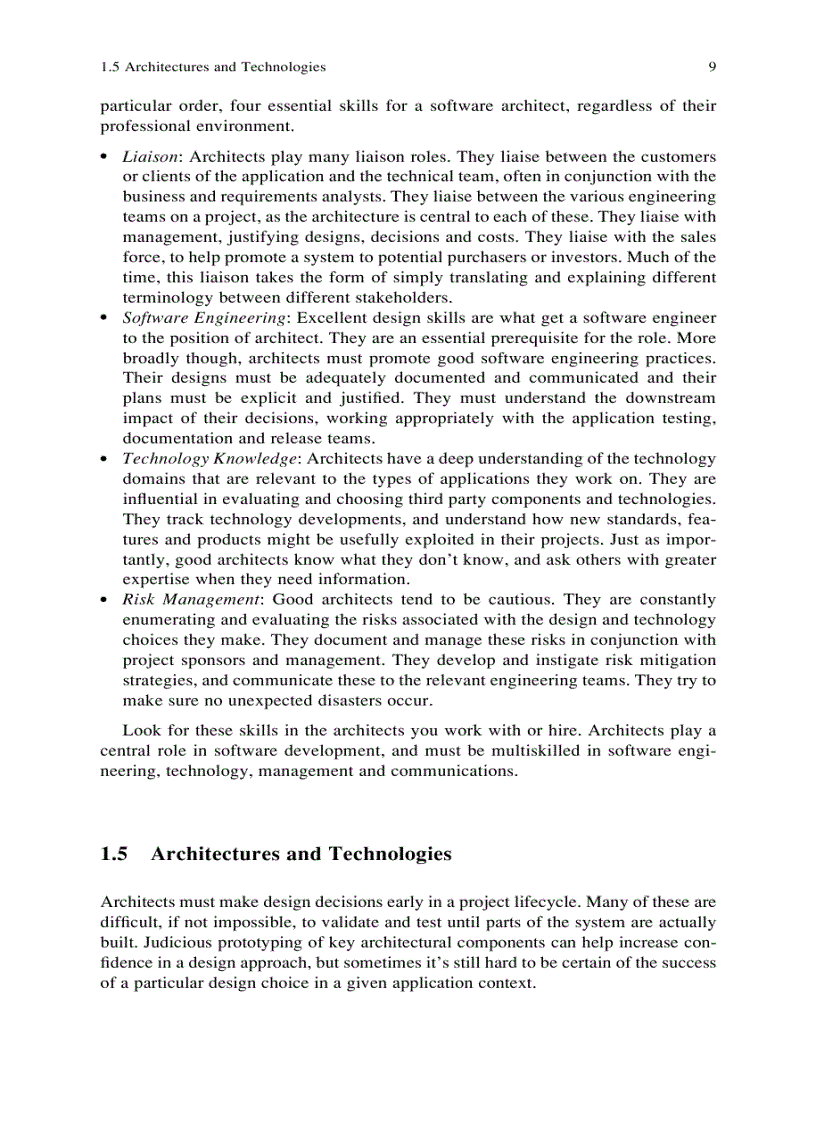 image for page Essential Software Architecture 2nd Edition