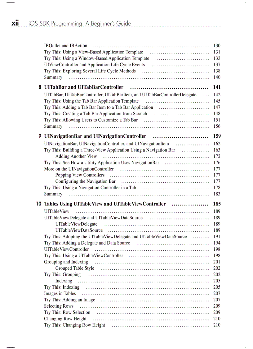 image for page IOS SDK Programming A Beginner s Guide