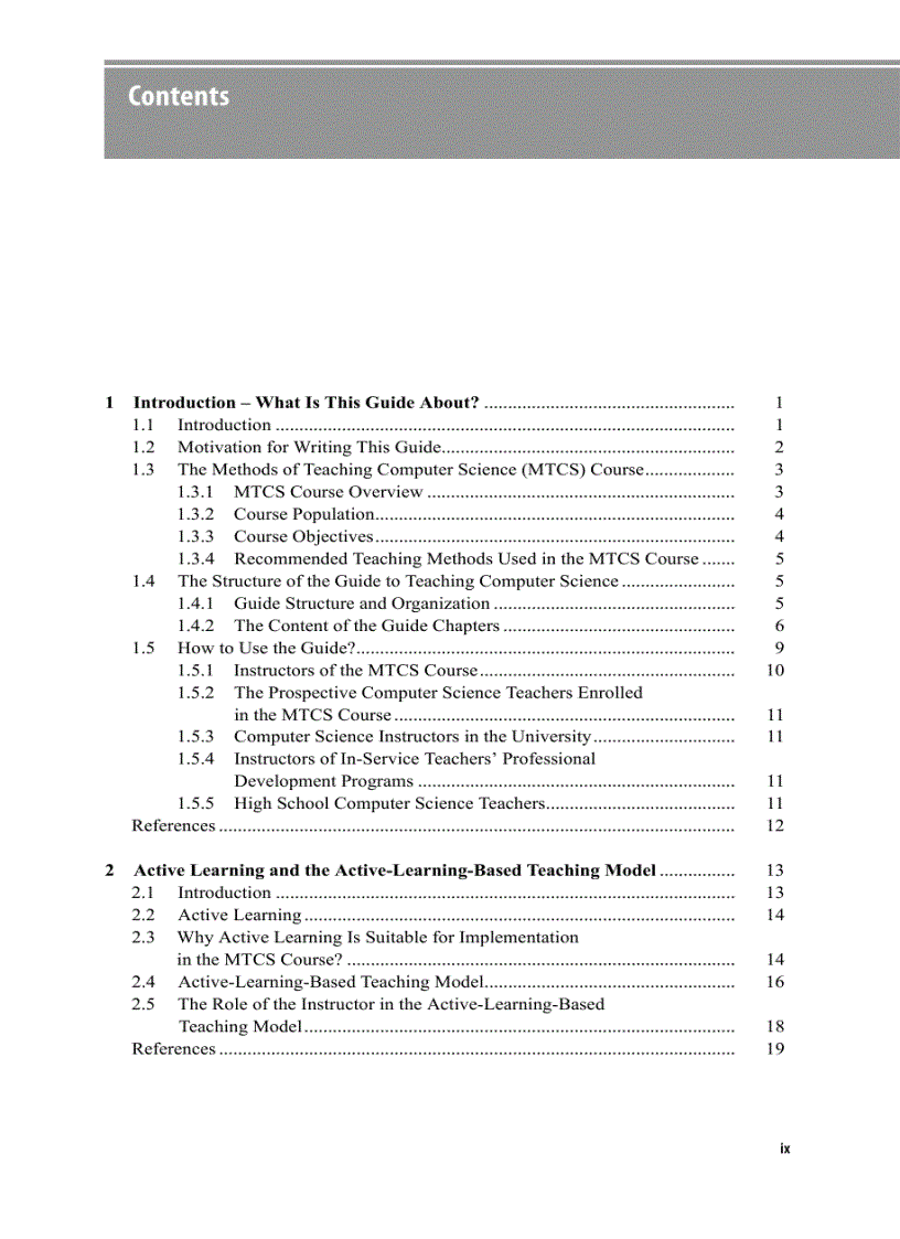 image for page Guide to Teaching Computer Science An Activity Based Approach