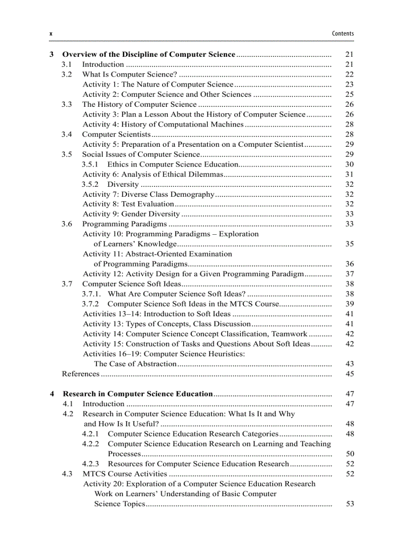 image for page Guide to Teaching Computer Science An Activity Based Approach