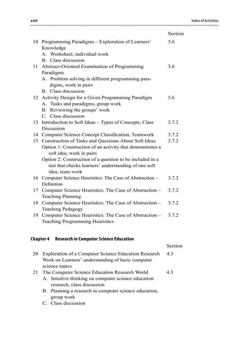 image for page Guide to Teaching Computer Science An Activity Based Approach