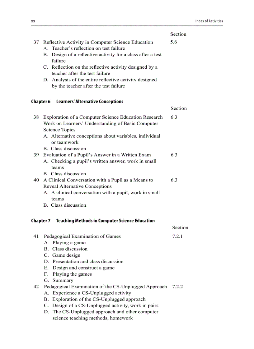 image for page Guide to Teaching Computer Science An Activity Based Approach